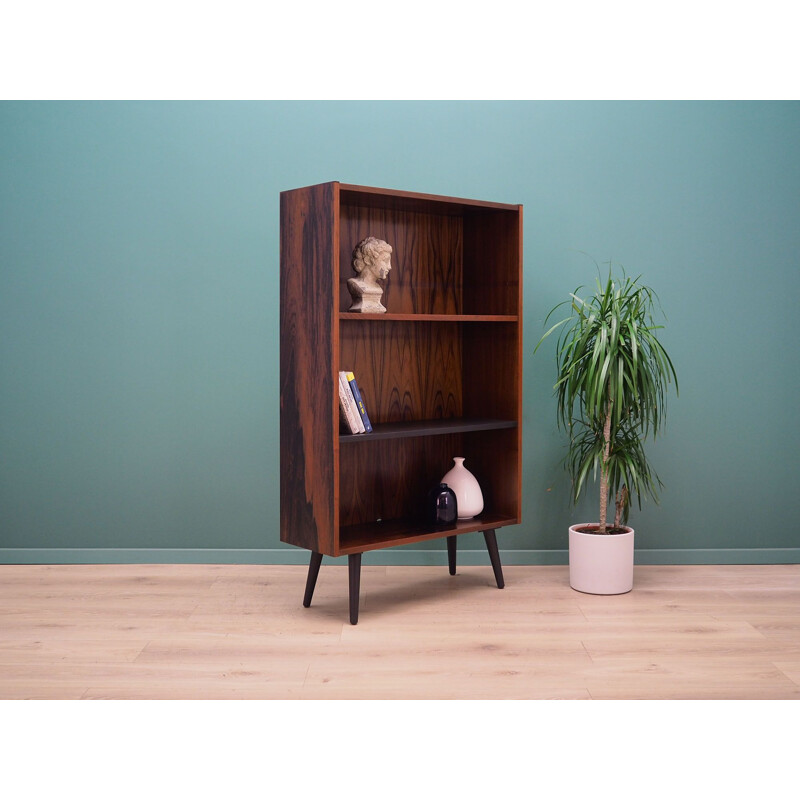 Vintage rosewood bookcase, Denmark 1970