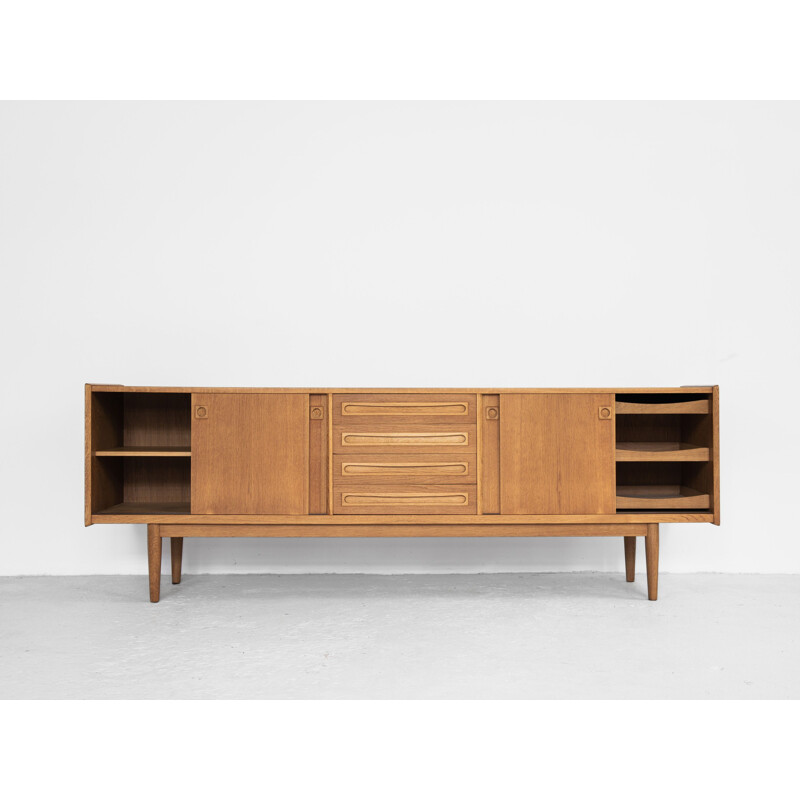 Vintage oak sideboard by Johannes Andersen for Uldum, Denmark 1960