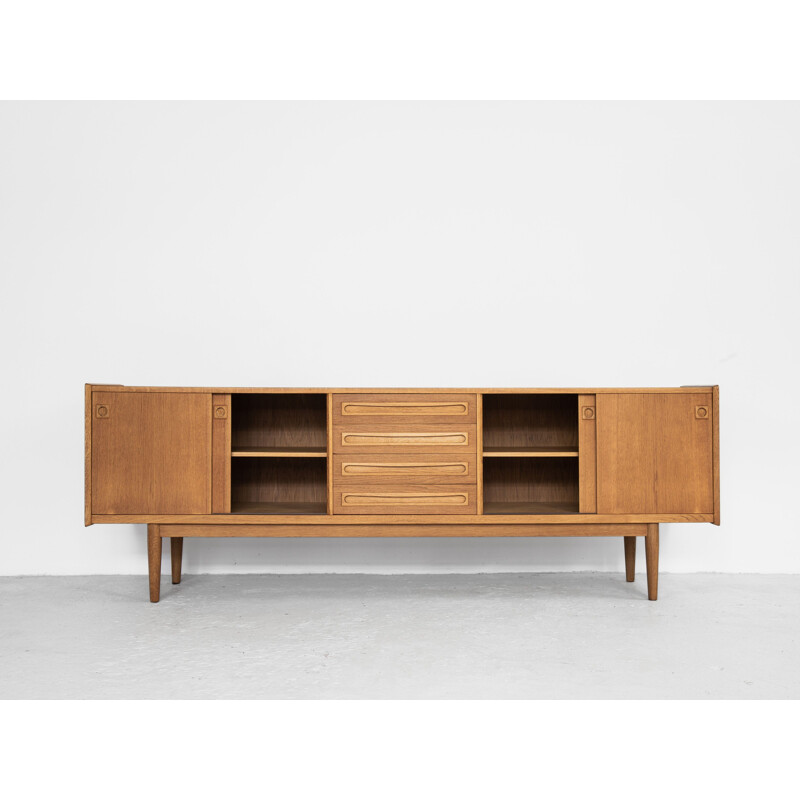 Vintage oak sideboard by Johannes Andersen for Uldum, Denmark 1960