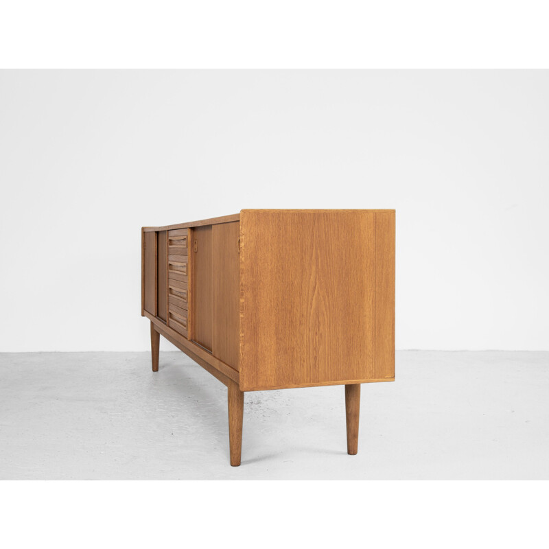 Vintage oak sideboard by Johannes Andersen for Uldum, Denmark 1960