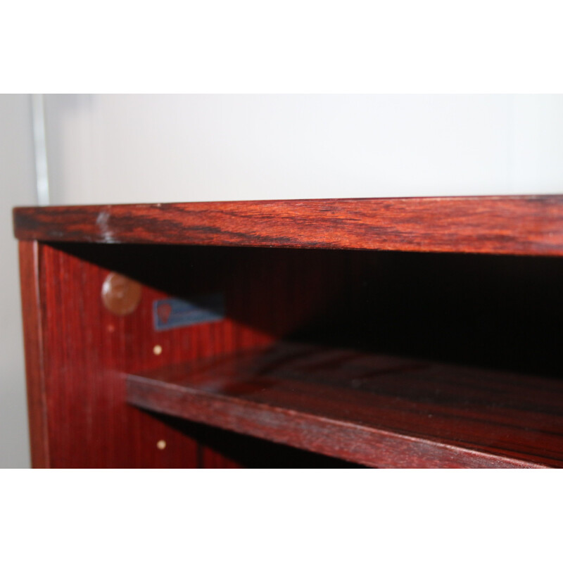 Vintage sideboard with rosewood sliding doors, Denmark 1960