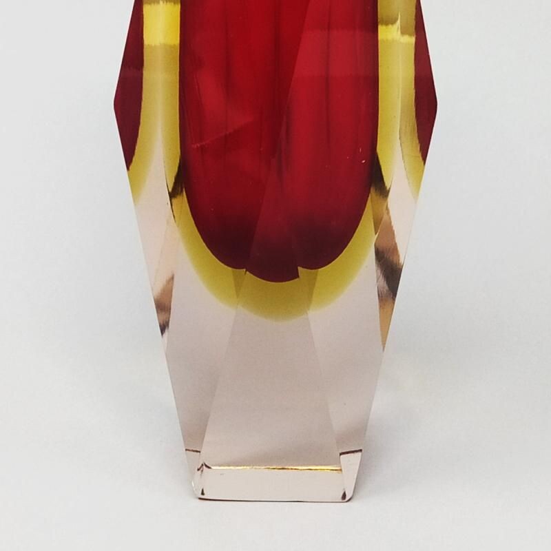 Vintage-Vase von Flavio Poli für Seguso 1960