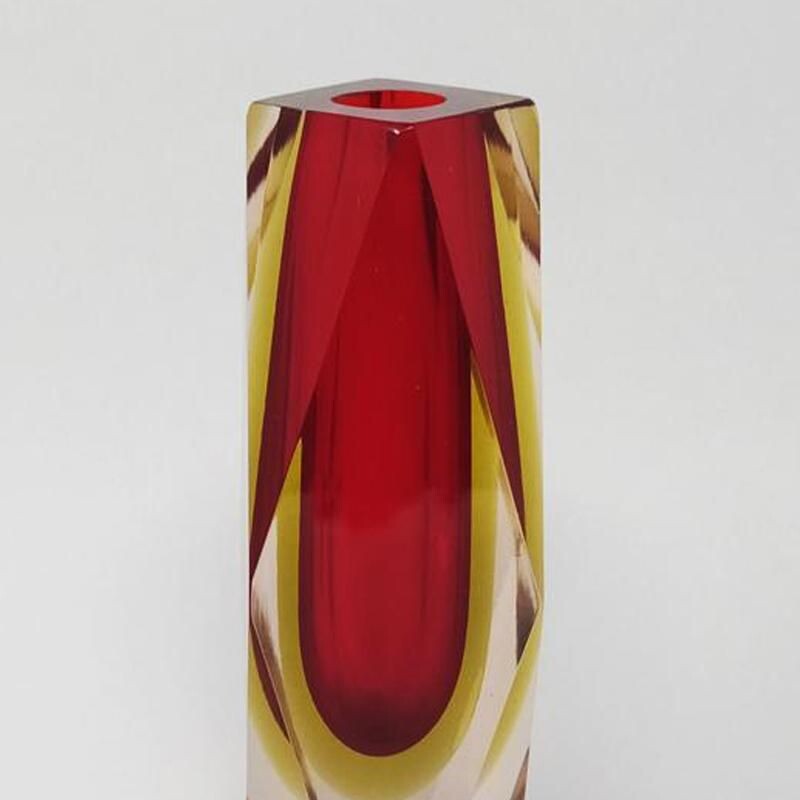 Vintage vase by Flavio Poli for Seguso 1960