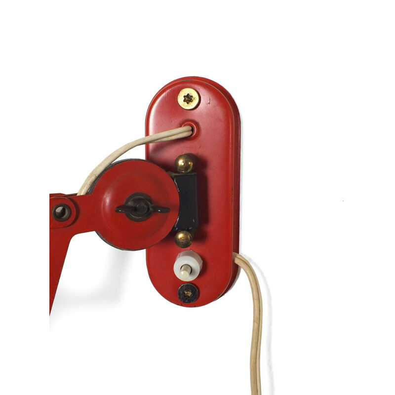 Vintage red scissors applique Hala Zeist, Netherlands