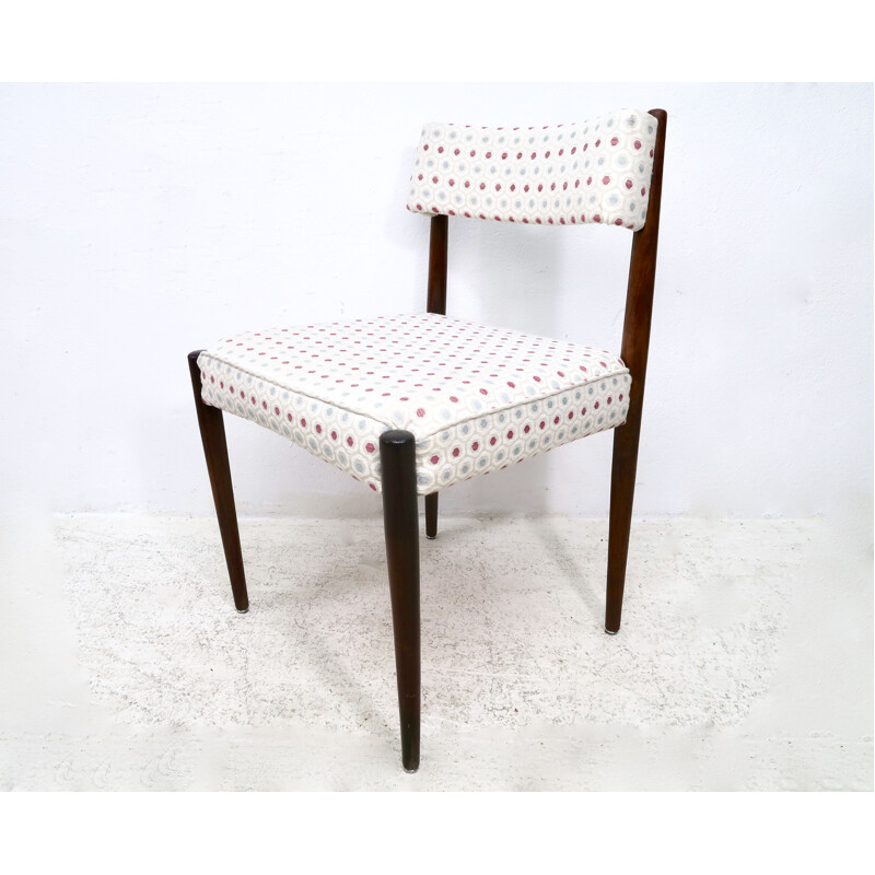 Set of 4 Mid-Century Teak Dining Chairs 1950s