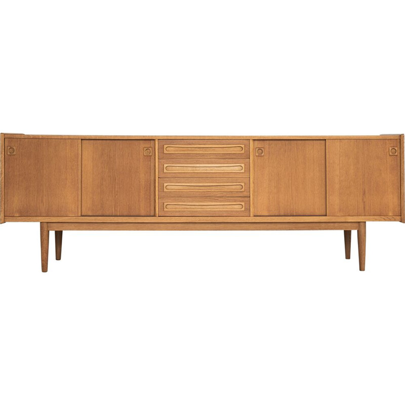 Vintage oak sideboard by Johannes Andersen for Uldum, Denmark 1960