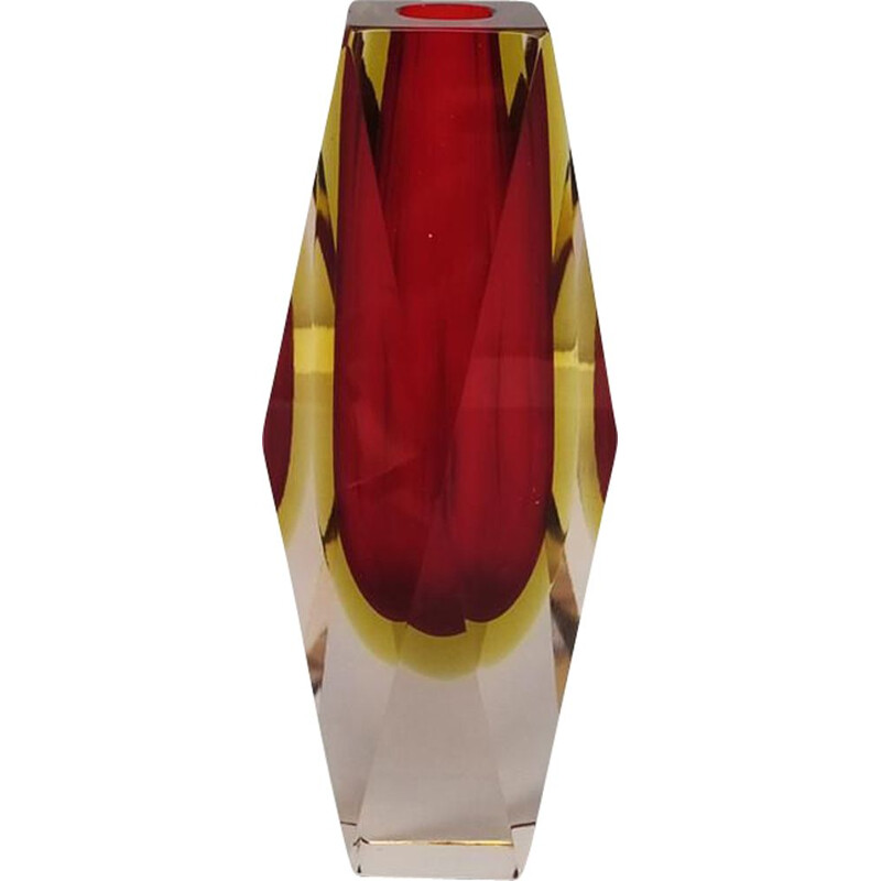 Vintage vase by Flavio Poli for Seguso 1960