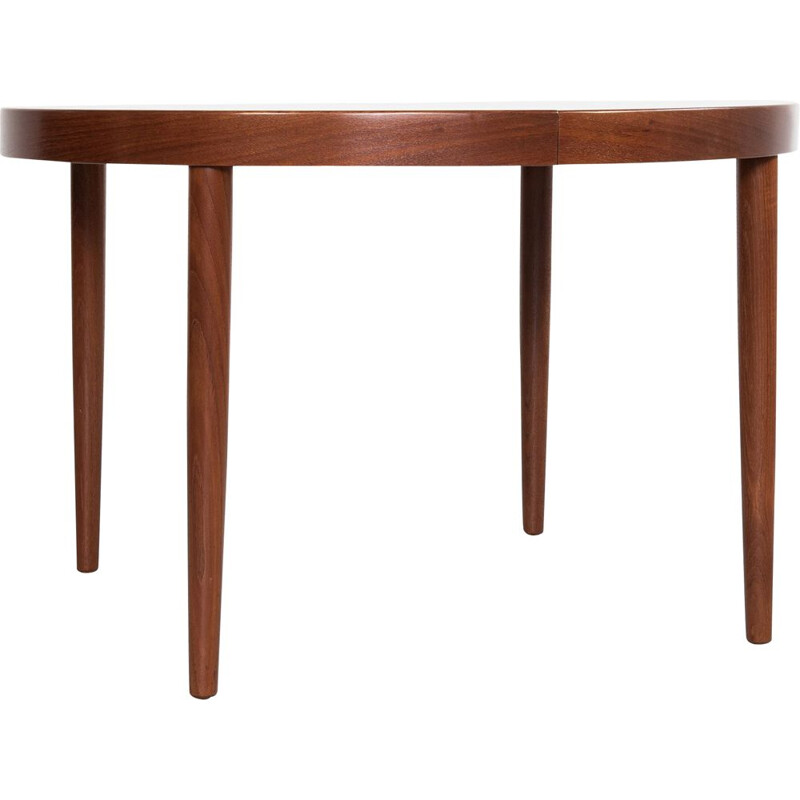 Vintage teak round table by Gudme, Dane 1960