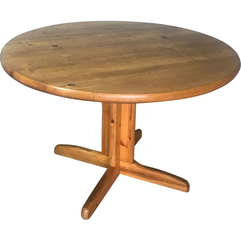 Vintage pine table 1980