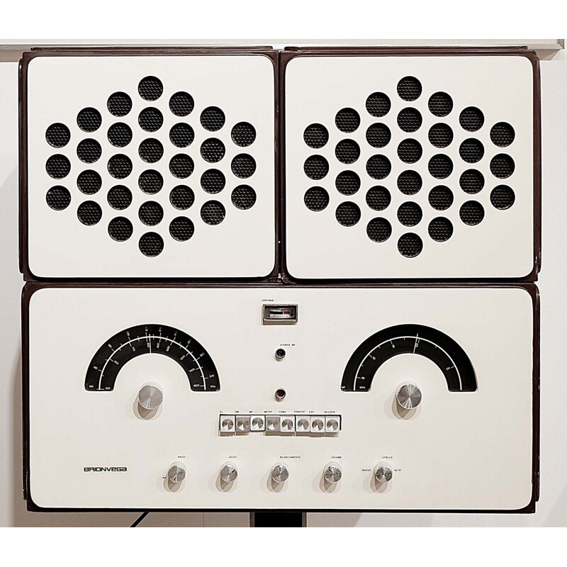 Vintage Radiofonografo RR126 from Brionvega by Achille & Pier Giacomo Castiglioni 1960