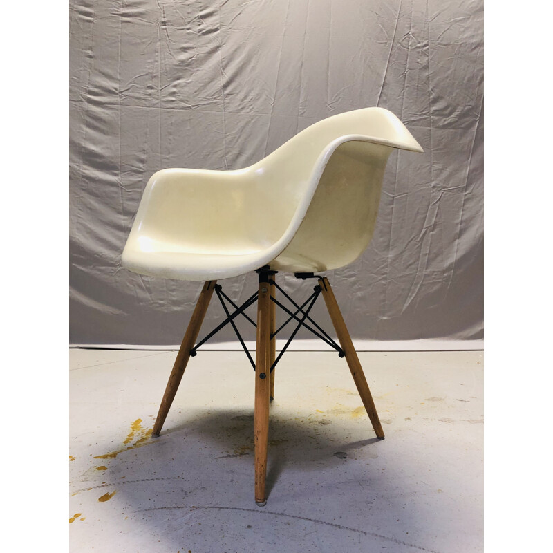 Fauteuil vintage Daw de Charles & Ray Eames Herman Miller 1970