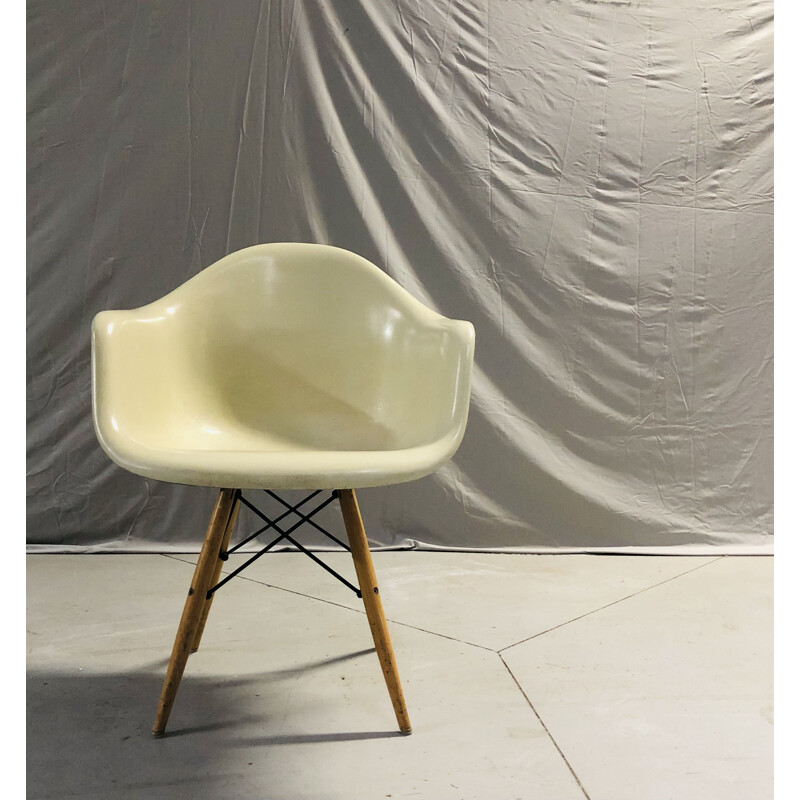 Fauteuil vintage Daw de Charles & Ray Eames Herman Miller 1970