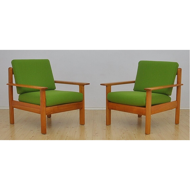 Pair of vintage Armchairs by Knoll Antimott, 1960s