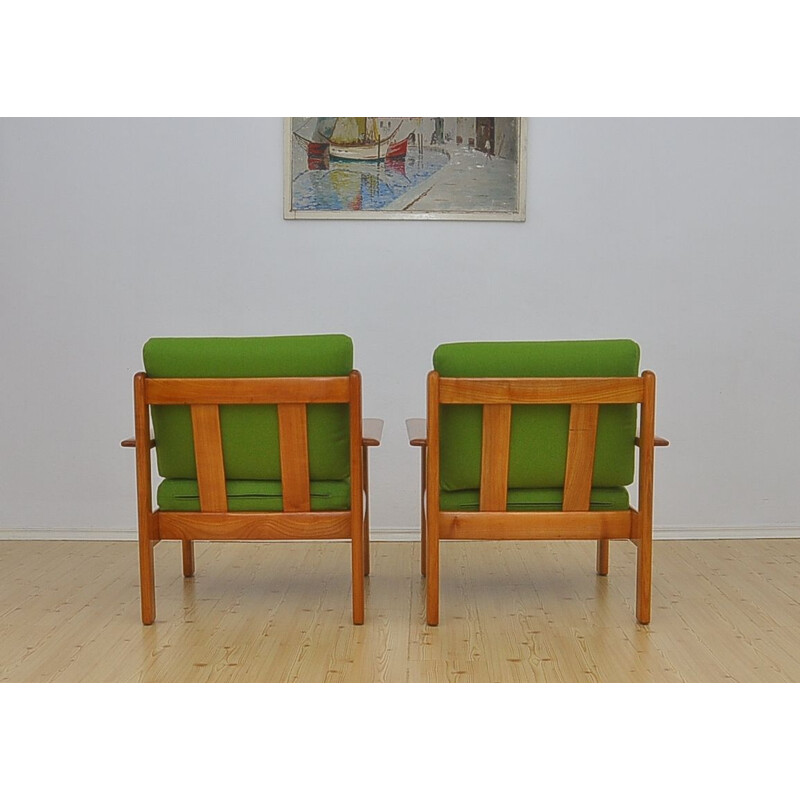 Paire de fauteuils vintage de Knoll Antimott 1960