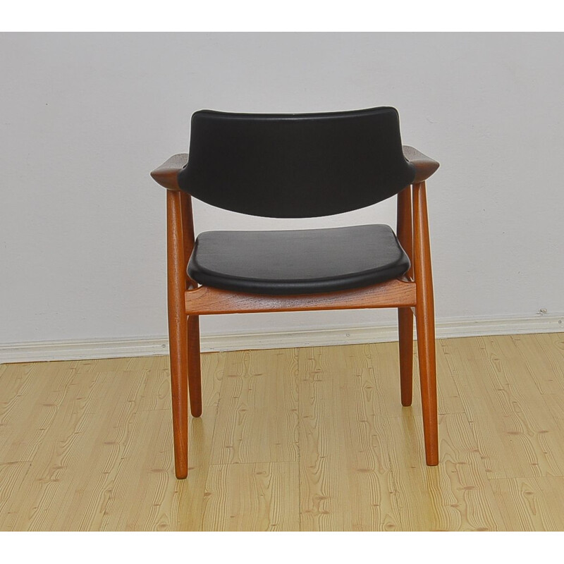 Vintage Desk armchair by Erik Kirkegaard for Høng Stolefabrik, 1950s