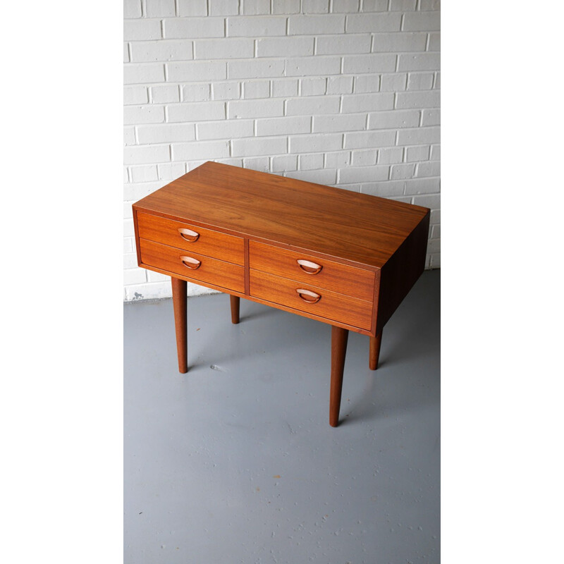 Feldballes Mobelfabrik chest of drawers in teak, Kai KRISTIANSEN - 1960s