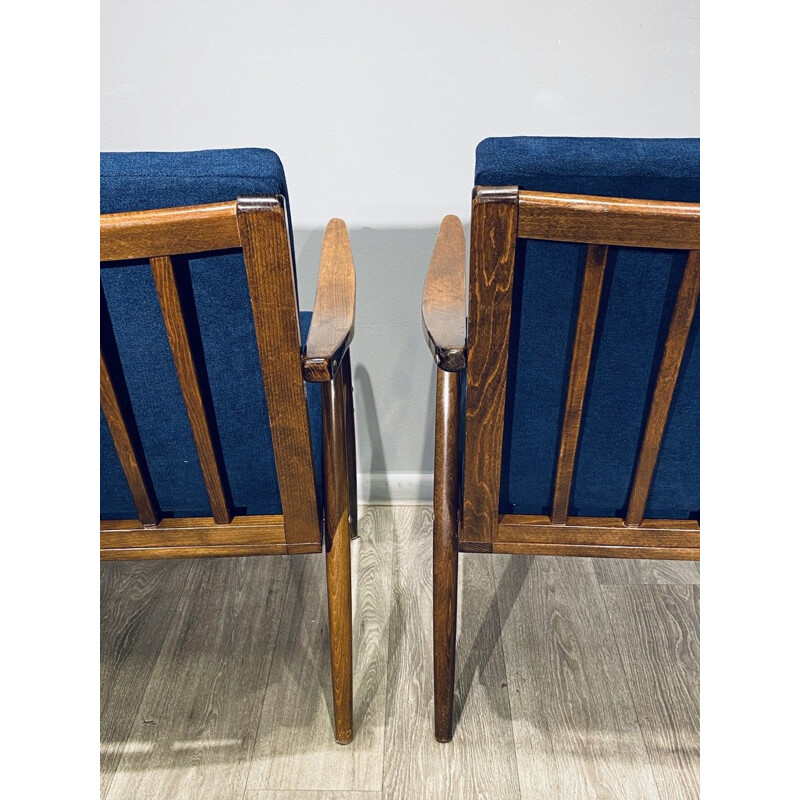 Pair Of vintage Armchairs Ton 1960