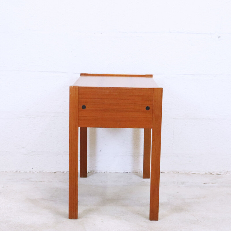 Vintage teak bedside table, Sweden 1960