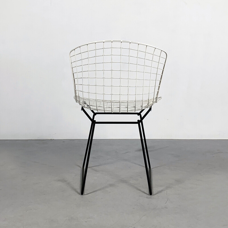 Vintage Wire Dining Chair 1st Edition by Harry Bertoia for Knoll, 1950s