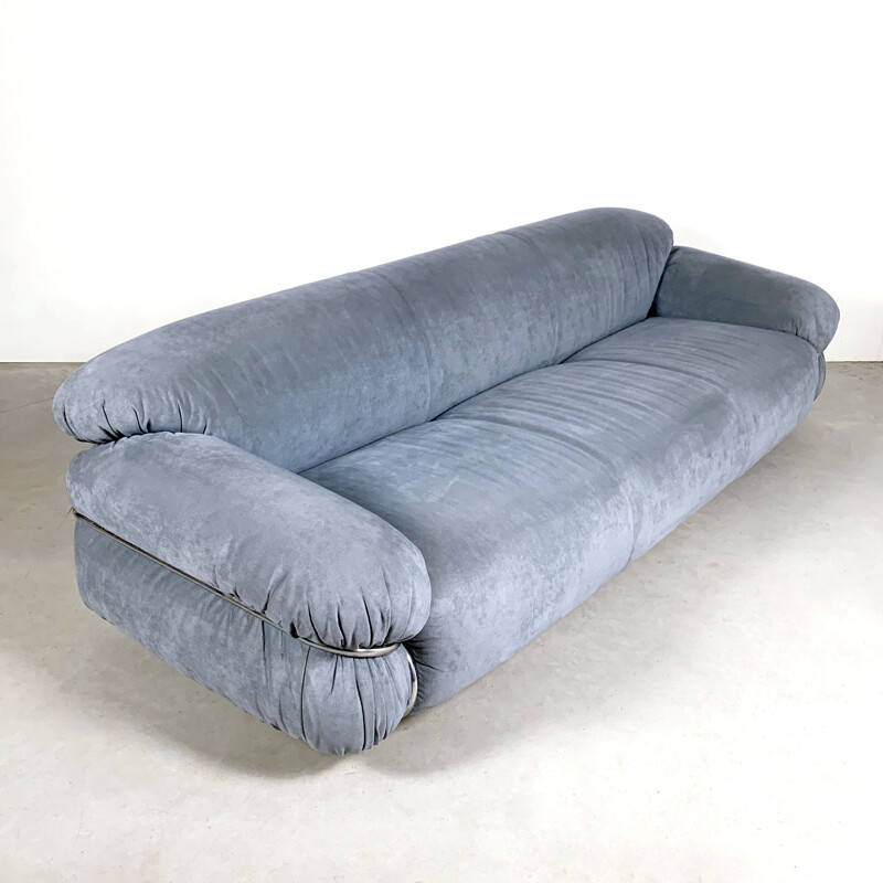 Canapé vintage Sesann 3 places de Gianfranco Frattini pour Cassina 1970