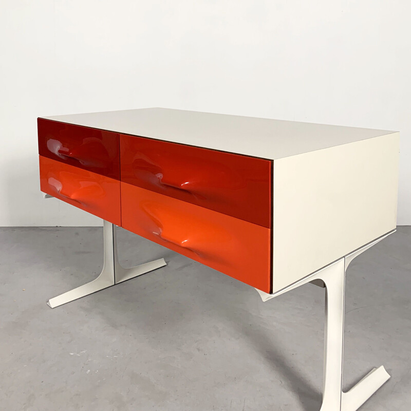 Vintage DF 2000 Chest of Drawers by Raymond Loewy for Doubinsky Frères, 1960s