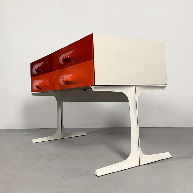 Vintage DF 2000 Chest of Drawers by Raymond Loewy for Doubinsky Frères, 1960s