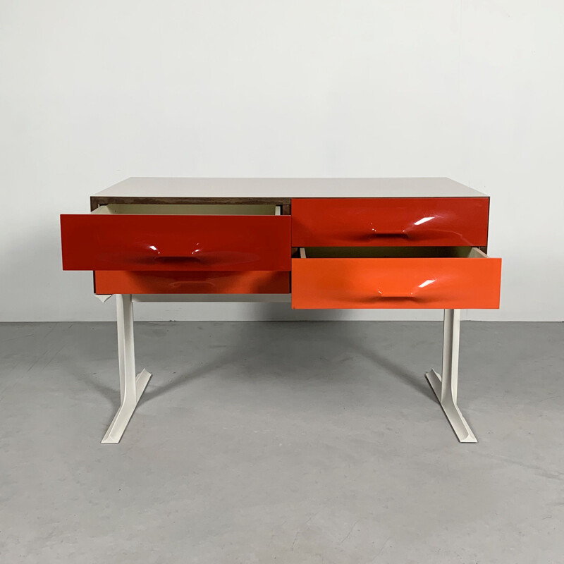Vintage DF 2000 Chest of Drawers by Raymond Loewy for Doubinsky Frères, 1960s
