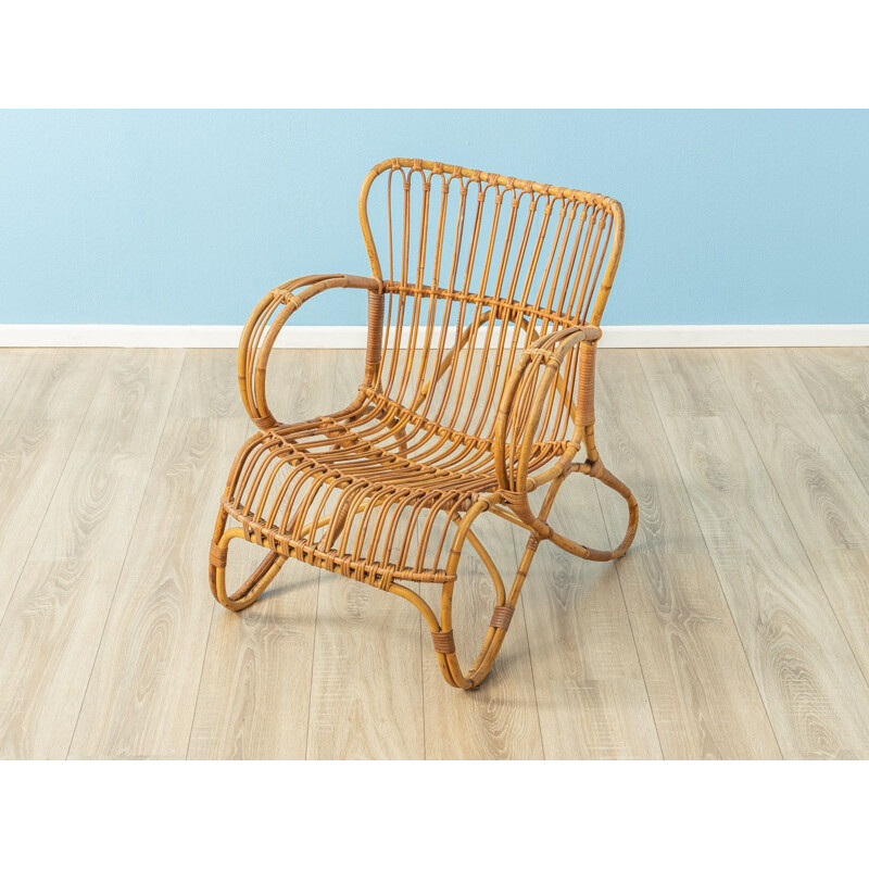 Vintage Bamboo Seating Group 1950s
