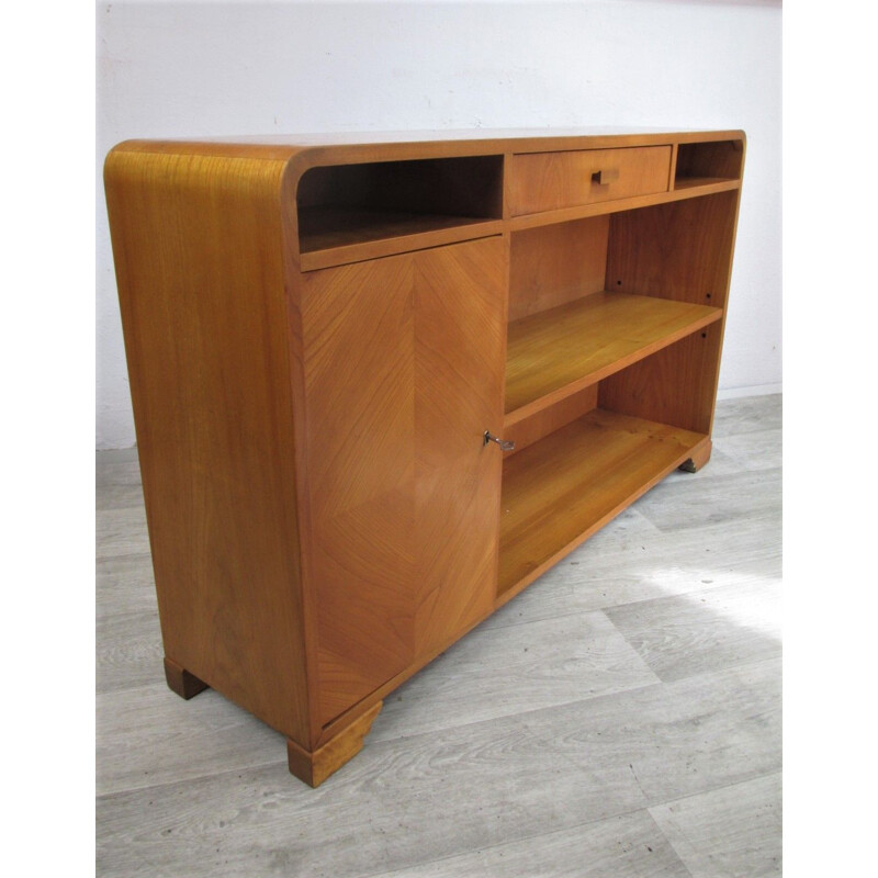 Vintage chest of drawers in ash wood, 1960s