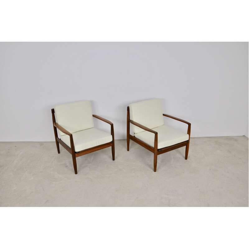 Pair of Vintage Armchairs Scandinavian 1960s