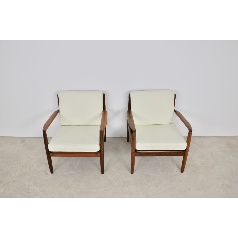 Pair of Vintage Armchairs Scandinavian 1960s