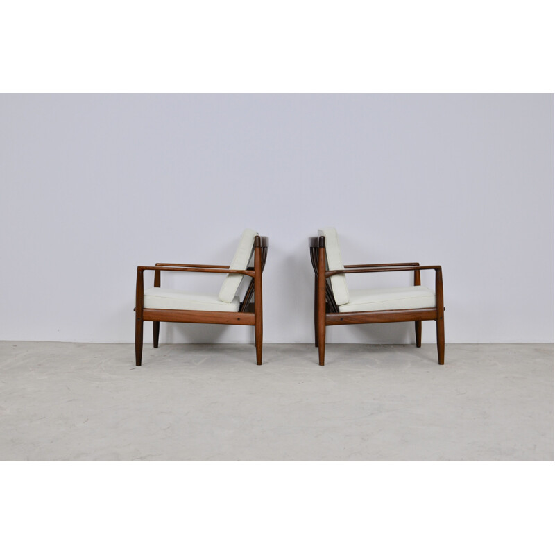 Pair of Vintage Armchairs Scandinavian 1960s