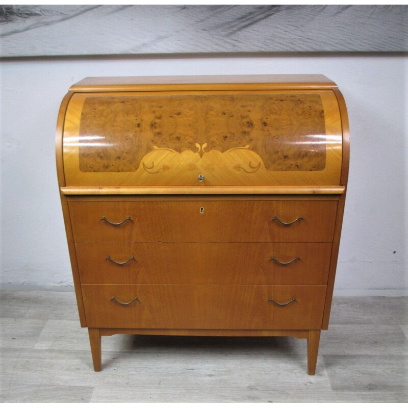 Vintage Secretary Desk, Sweden 1960s