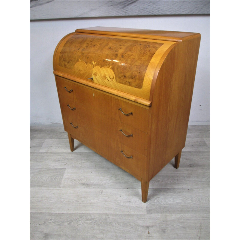 Vintage Secretary Desk, Sweden 1960s