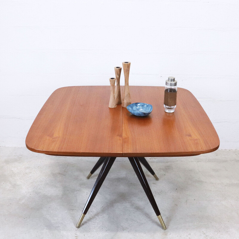 Vintage teak dining table, Sweden, 1960