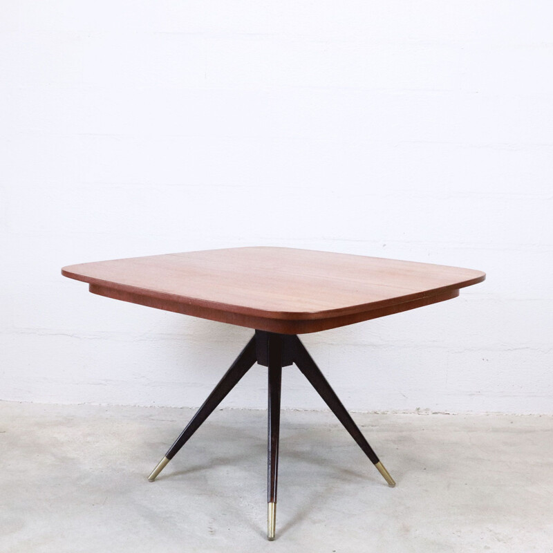 Table de salle à manger vintage en teck, Suède, 1960