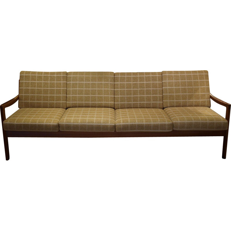 France & Son 4-seater sofa, Ole WANSCHER - 1960s
