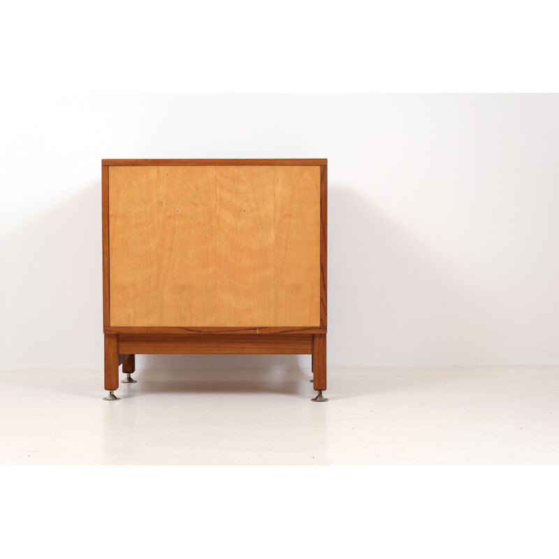 Credenza vintage in teak di André Monpoix, 1967