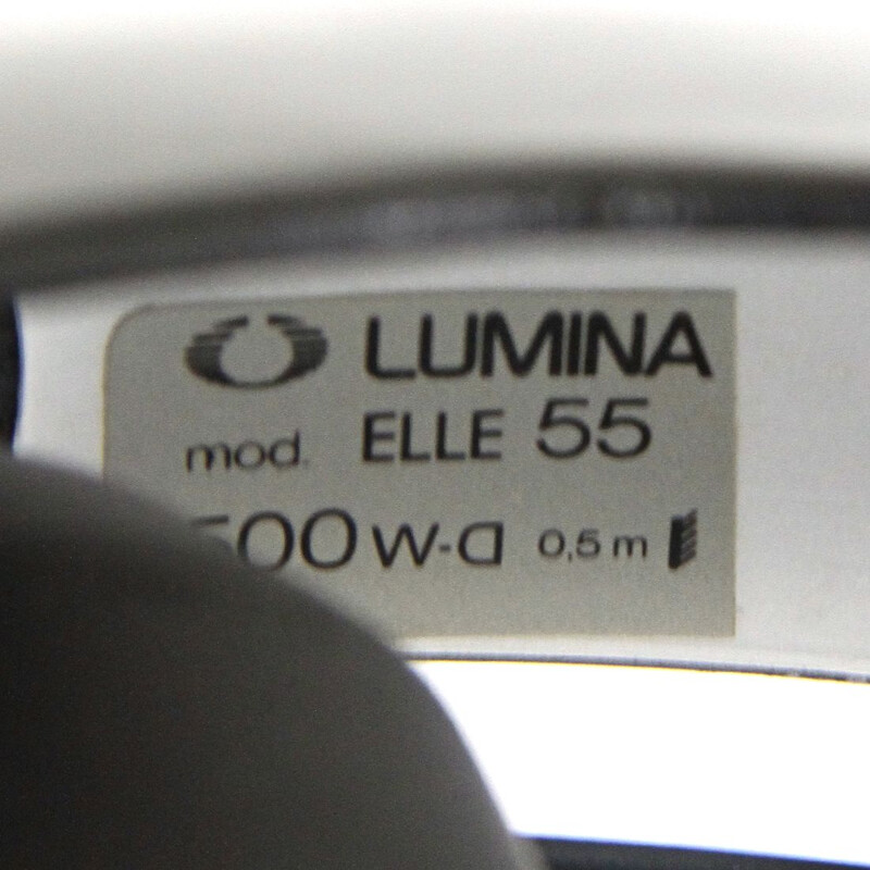 Lámpara de suspensión vintage "Elle 55" de Tommaso Cimini para Lumina 1980