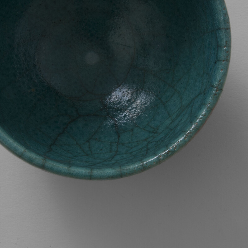 Small vintage blue bowl Earthenware England