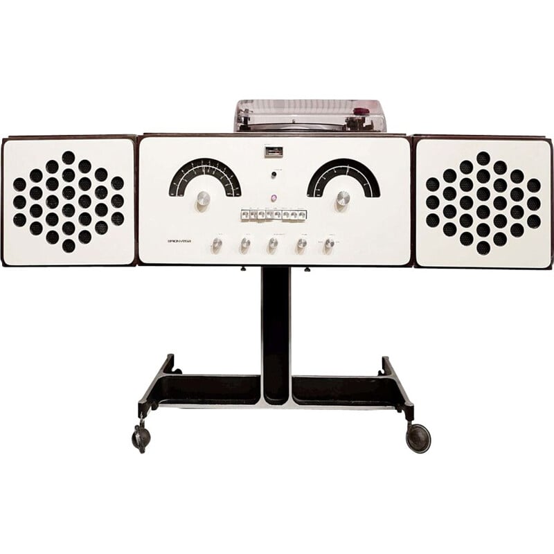 Radiofonografo vintage RR126 de Brionvega par Achille & Pier Giacomo Castiglioni 1960