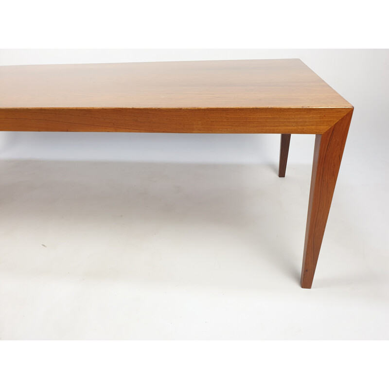 Vintage teak coffee table by Severin Hansen for Bovenkamp, Denmark 1960.