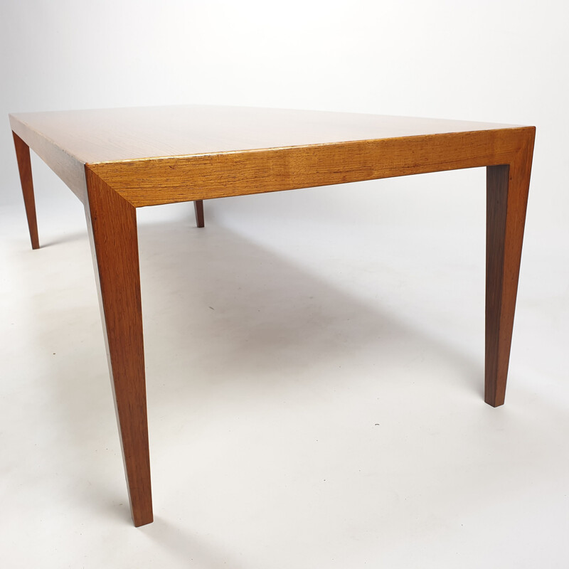 Tavolino vintage in teak di Severin Hansen per Bovenkamp, Danimarca 1960