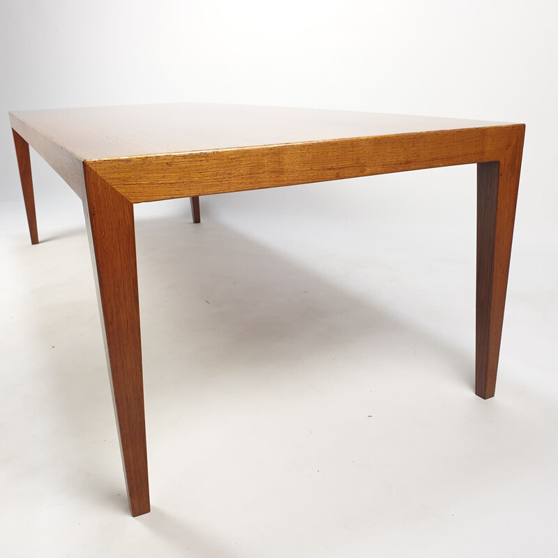 Vintage teak coffee table by Severin Hansen for Bovenkamp, Denmark 1960.