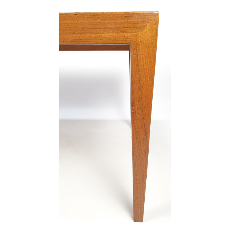 Tavolino vintage in teak di Severin Hansen per Bovenkamp, Danimarca 1960