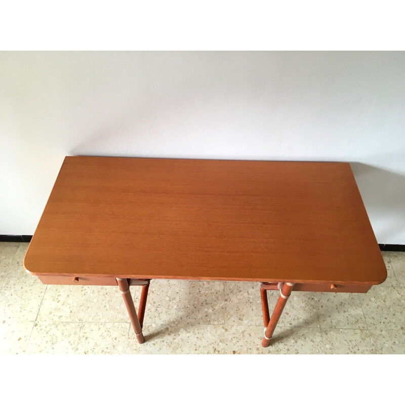 Bureau vintage Roberti Rattan 1980