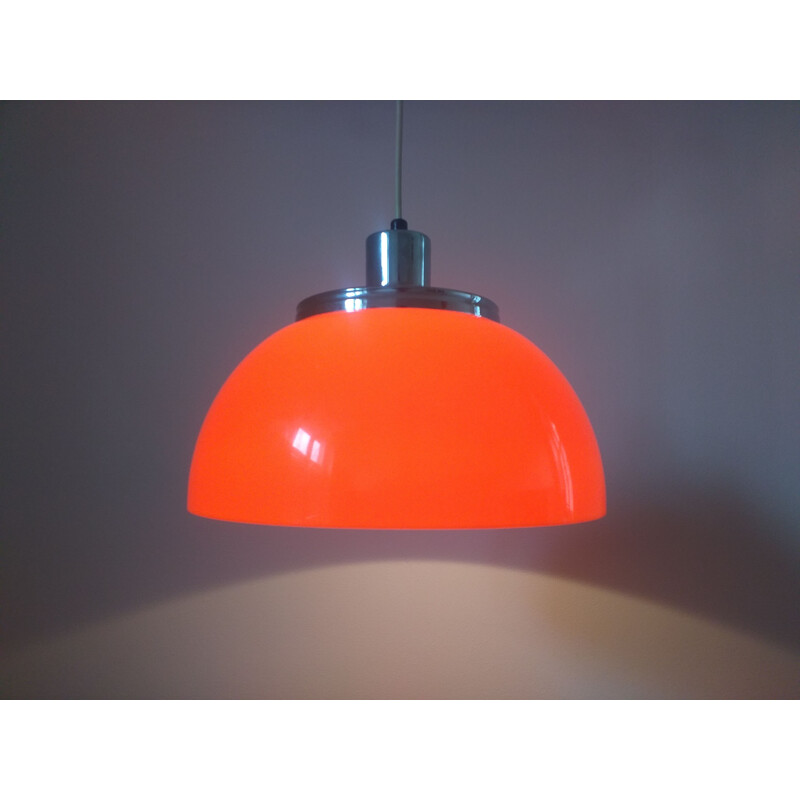 Mid Century Pendant Meblo designed by Harvey Guzzini, Italy, 1970s