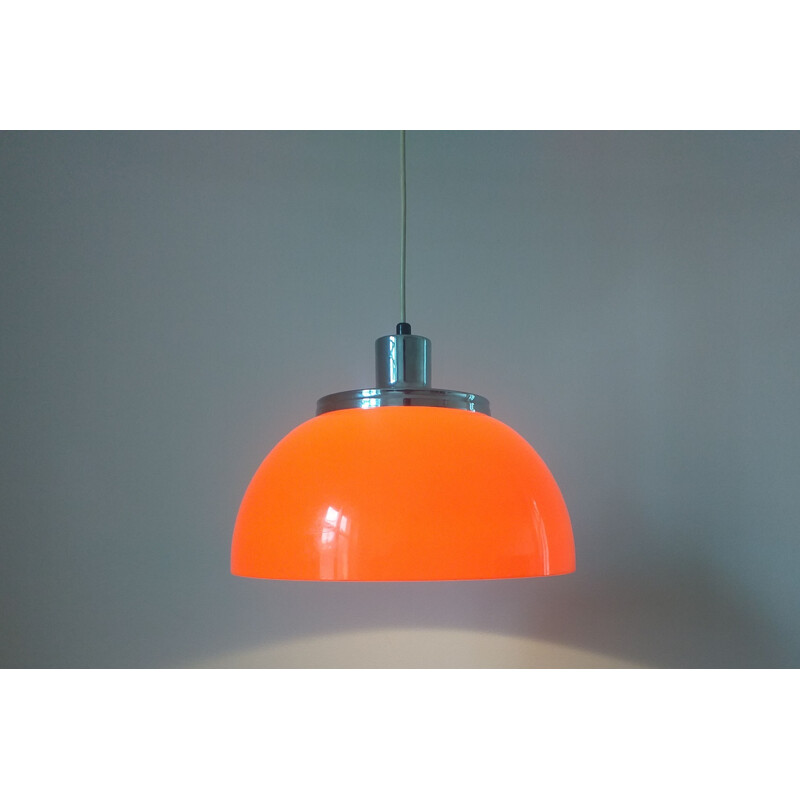 Mid Century Pendant Meblo designed by Harvey Guzzini, Italy, 1970s