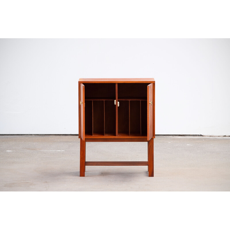 Vintage Vinyl Cabinet Teak & Bakelite