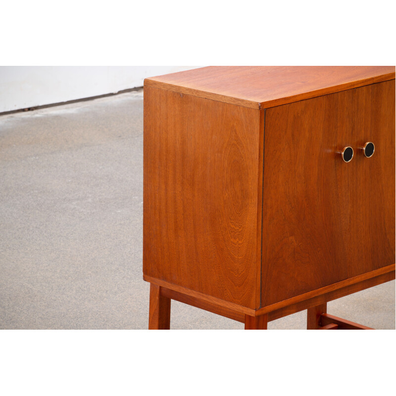 Vintage Vinyl Cabinet Teak & Bakelite